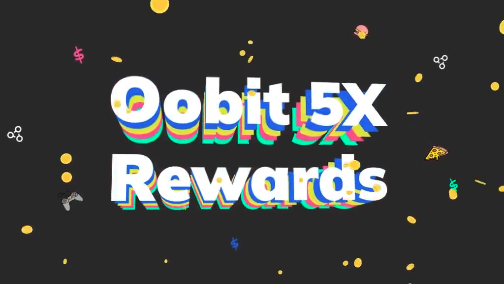 Oobit 5X Rewards title frame