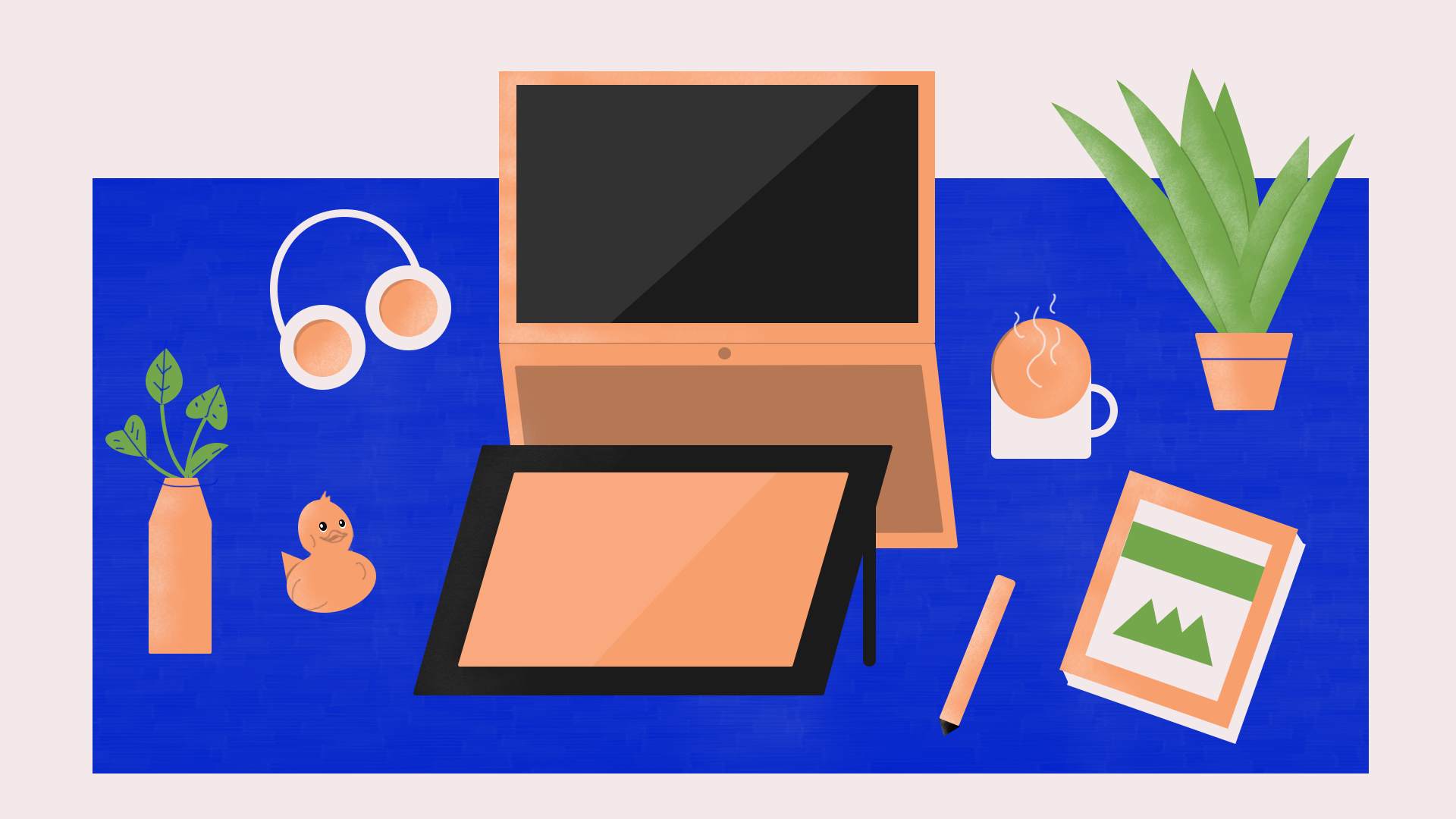 My Workplace illustration